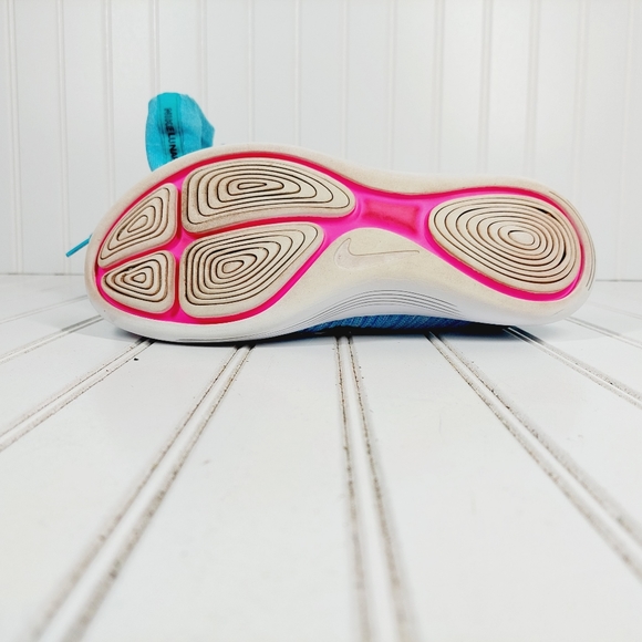 Nike Lunarepic Flyknit Lace Up Synthetic Running Shoes i748 - Picture 11 of 13